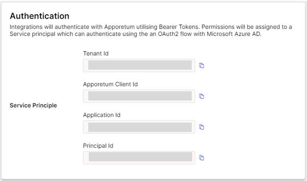 integration authentication modify