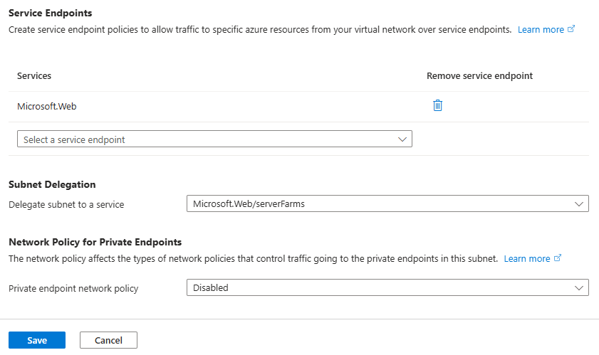 subnet-service-endpoint